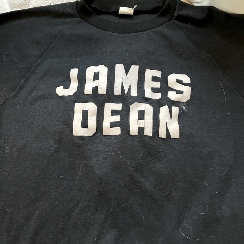 Black Sweatshirt with James Dean Print